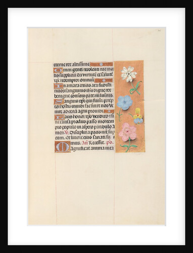 Hours of Queen Isabella the Catholic, Queen of Spain: Fol. 75r, c. 1500 by Master of the First Prayerbook of Maximillian