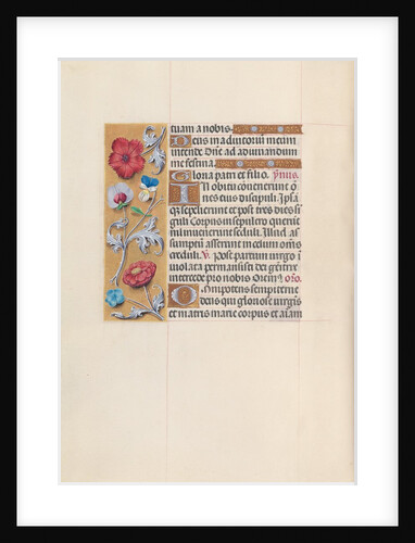 Hours of Queen Isabella the Catholic, Queen of Spain: Fol. 85v, c. 1500 by Master of the First Prayerbook of Maximillian