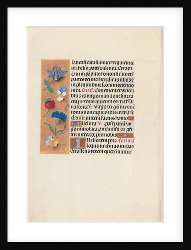 Hours of Queen Isabella the Catholic, Queen of Spain: Fol. 90v, c. 1500 by Master of the First Prayerbook of Maximillian