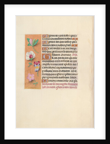 Hours of Queen Isabella the Catholic, Queen of Spain: Fol. 92v, c. 1500 by Master of the First Prayerbook of Maximillian