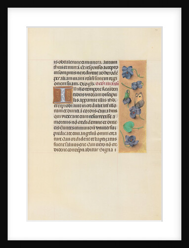 Hours of Queen Isabella the Catholic, Queen of Spain: Fol. 96r, c. 1500 by Master of the First Prayerbook of Maximillian