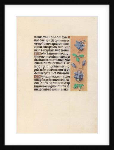 Hours of Queen Isabella the Catholic, Queen of Spain: Fol. 99r, c. 1500 by Master of the First Prayerbook of Maximillian