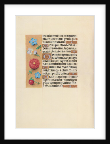 Hours of Queen Isabella the Catholic, Queen of Spain: Fol. 99v, c. 1500 by Master of the First Prayerbook of Maximillian