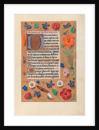 Hours of Queen Isabella the Catholic, Queen of Spain: Fol.44r, c. 1500 by Master of the First Prayerbook of Maximillian