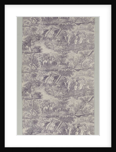 Hunting Scene, early 1800s by Unknown