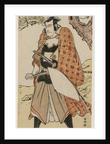 Ichikawa Danjuro V as a Travelling Warrior, late 1780s by Katsukawa Shunko