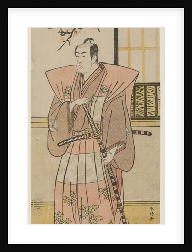 Ichikawa Monnosuke II as a Lord in Formal Dress, 1789 by Katsukawa Shunko