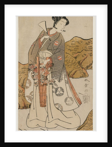 Ichikawa Monnosuke II as a Temple Page, early 1770s by Katsukawa Shunsho