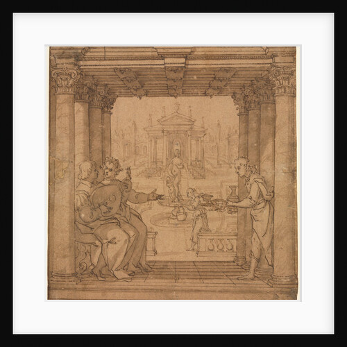 Illustration from Torquato Tasso's Gerusalemme Liberata, 1586-1590 by Bernardo Castello