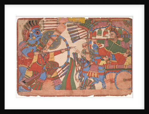 Illustration to the Mahabharata, c. 1800 by Unknown