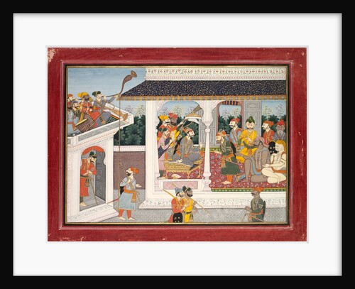 Illustration to the Tenth and Eleventh Book of Purana, c. 1830 by Unknown