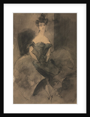 In Expectation, 1800s by Constantin Guys