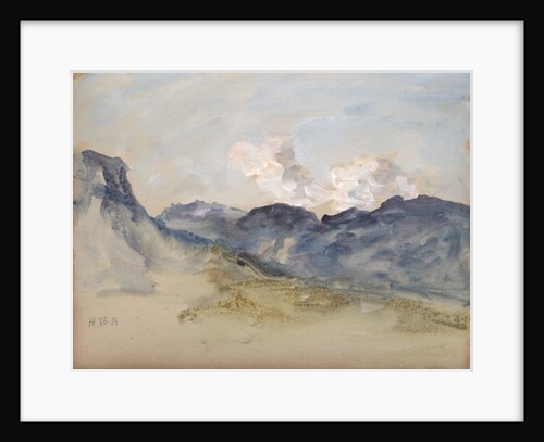 In the Alps by Hercules Brabazon