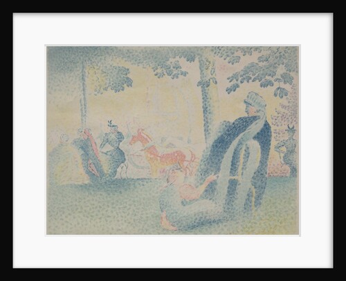 In the Park by Henri-Edmond Cross