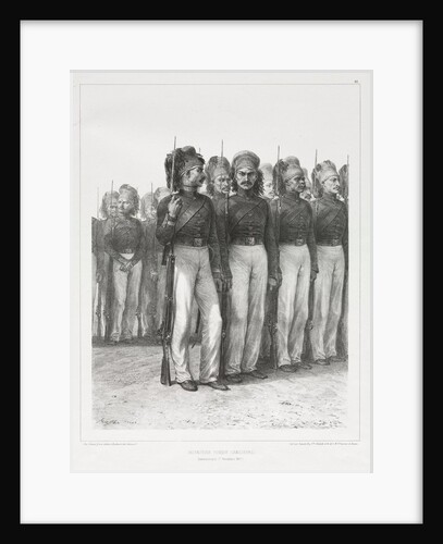 Infanterie Turque, Chasseurs, 1837 by Auguste Raffet