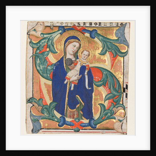 Initial S[alve sancta parens] from a Gradual: Madonna and Child, c. 1370-1374 by Don Silvestro dei Gherarducci
