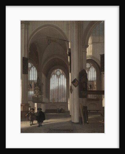 Interior of a Church, c. 1680 by Emanuel de Witte