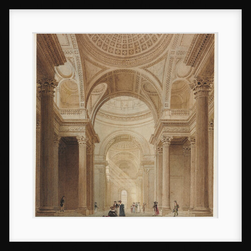 Interior of the Pantheon in Paris by Fredrick Nash