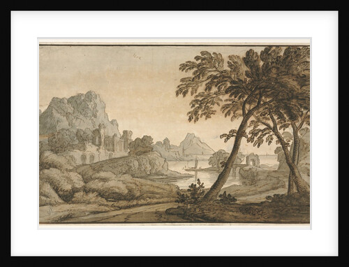 Italian Landscape, 1700s by Anonymous