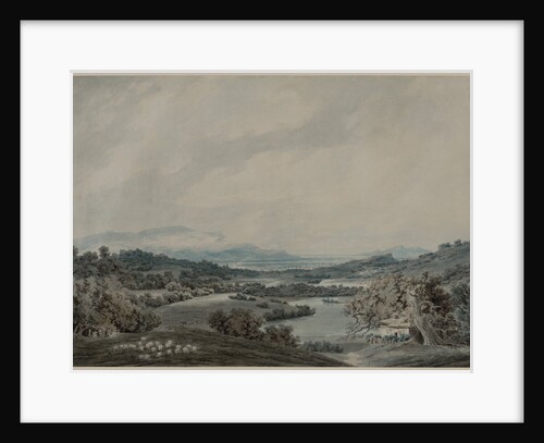 Italian Landscape, c. 1790-1792 by John Robert Cozens