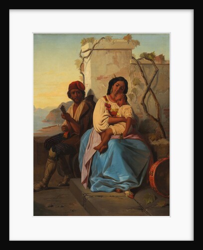 Italian Scene, not dated by Léopold Robert (imitator of)