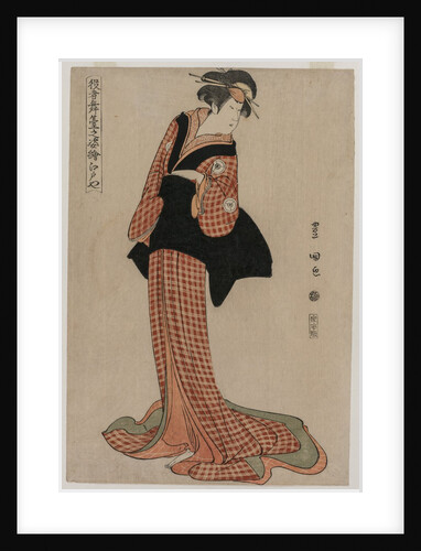 Iwai Kiyotaro as Okaru, 1794 by Utagawa Toyokuni