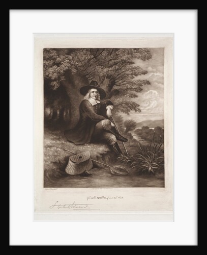 Izaak Walton, 1898 by Samuel Arlent-Edwards