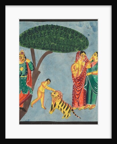 Jatayu Hinders Ravana's Chariot, Trying to Prevent Abduction of Sita, 1800s by Unknown
