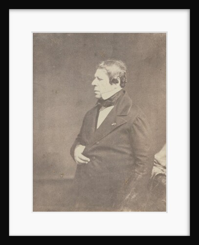Jean Auguste Dominique Ingres, 1852 by Victor Laisné