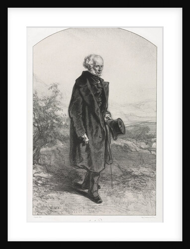 Jean Baptiste Isabey, 1854-1856 by Paul Gavarni