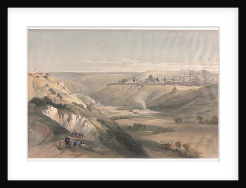 Jerusalem from the Mount of Olives, 1839 by David Roberts