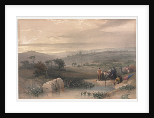 Jerusalem from the North, 1839 by David Roberts