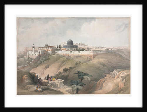 Jerusalem, 1839 by David Roberts