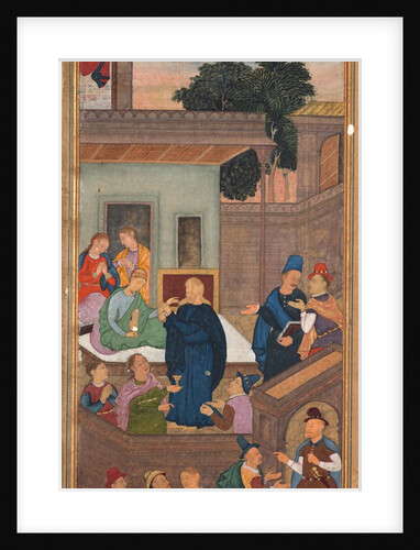 Jesus Raises Jairus's Daughter from the Dead, from a Mirror of Holiness…, 1602-16 by Unknown