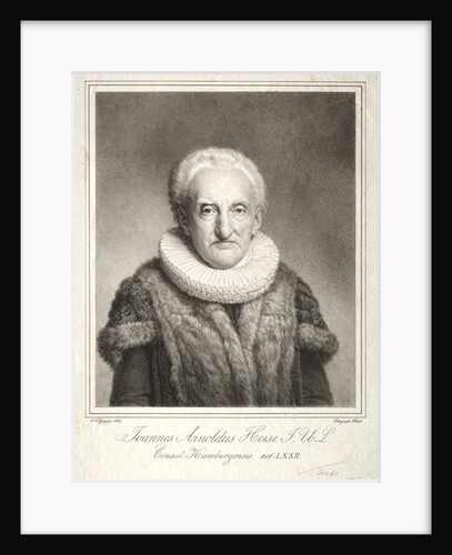 Johann Arnold Heise, 1819 by Friedrich Carl Gröger