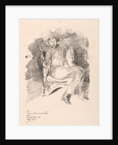 Joseph Pennell, No. 2, 1896 by James McNeill Whistler