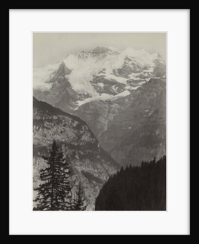 Jungfrau, View from Mürren, Switzerland, c. 1860s by Charles Soulier