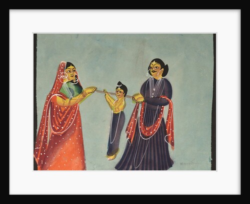 Kalighat Painting, 1800s by Unknown