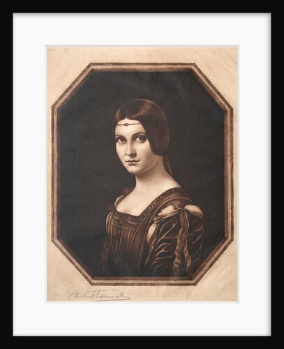 La Belle Ferronnière, 19th-20th century by Samuel Arlent-Edwards