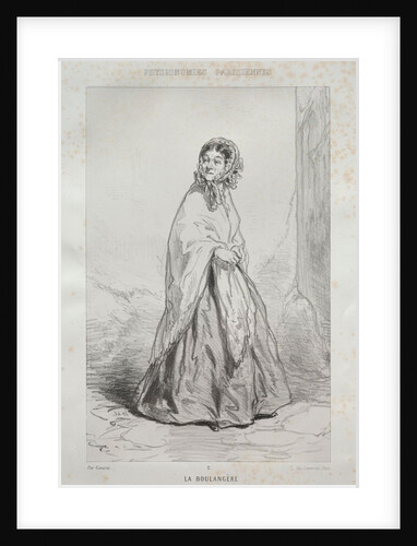 La Boulangère by Paul Gavarni