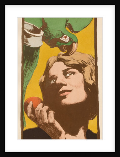 La Femme au Perroquet, 1898 by Angelo Jank