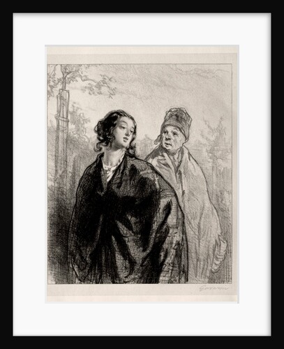 La Fille et la mère by Paul Gavarni