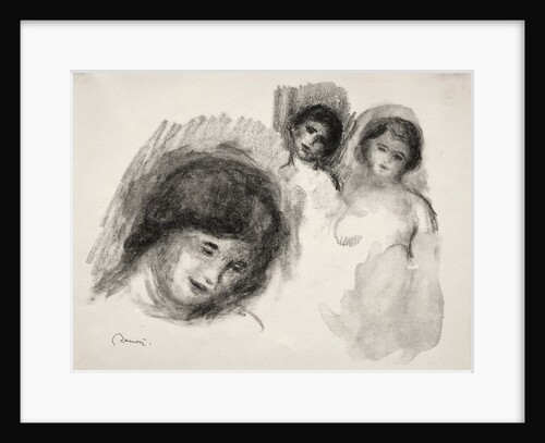 La Pierre au trois croquis by Pierre-Auguste Renoir