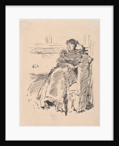 La Robe Rouge, 1894 by James McNeill Whistler