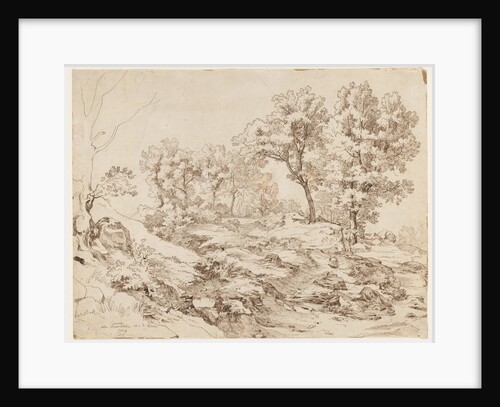 La Serpentara near Olevano, 1829 by Friedrich Preller