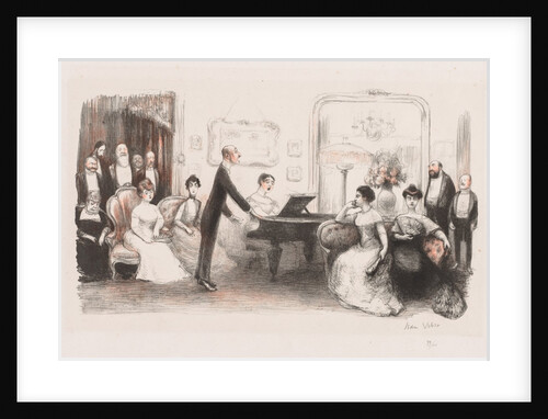 La Soirée Bourgeoise, 1907 by Jean Veber