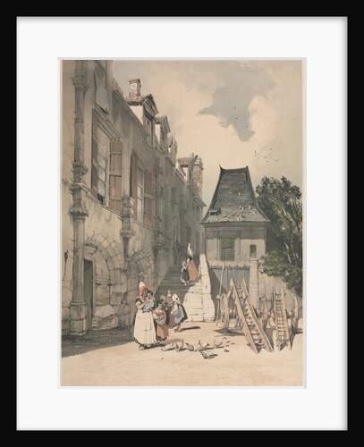 LAbbaye St. Amand, Rouen, 1839 by Thomas Shotter Boys