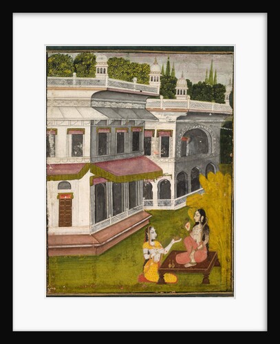 Lady and Her Confidante, c. 1800 by Unknown