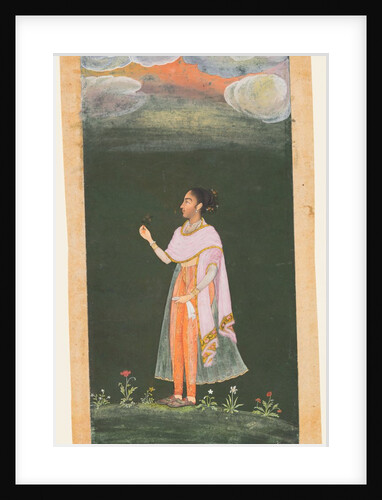 Lady Holding a Flower, c. 1670s-80s by Unknown