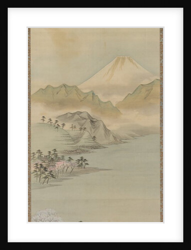 Lake Suwa, 19th century by Ando Hiroshige